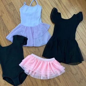 Toddler Girls Ballet Gear- 4T